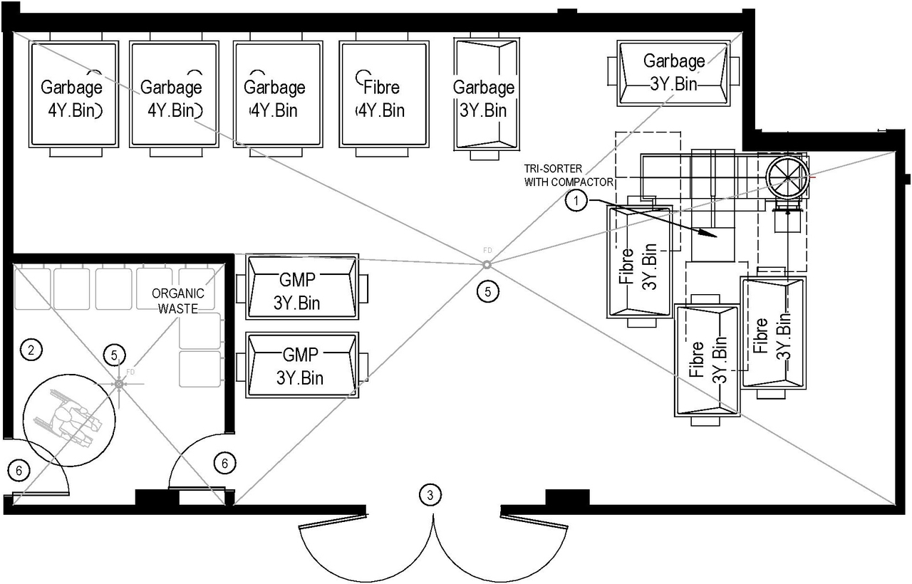 Floor plan for project from page 51 of the file '2025-10-07 - Design Brief - D07-12-25-0073'