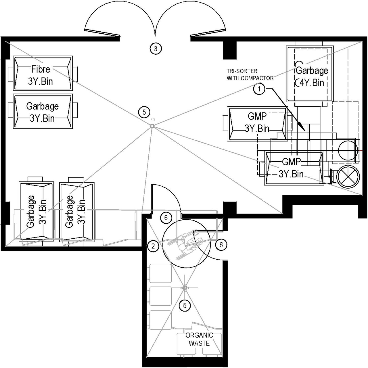 Floor plan for project from page 52 of the file '2025-10-07 - Design Brief - D07-12-25-0073'