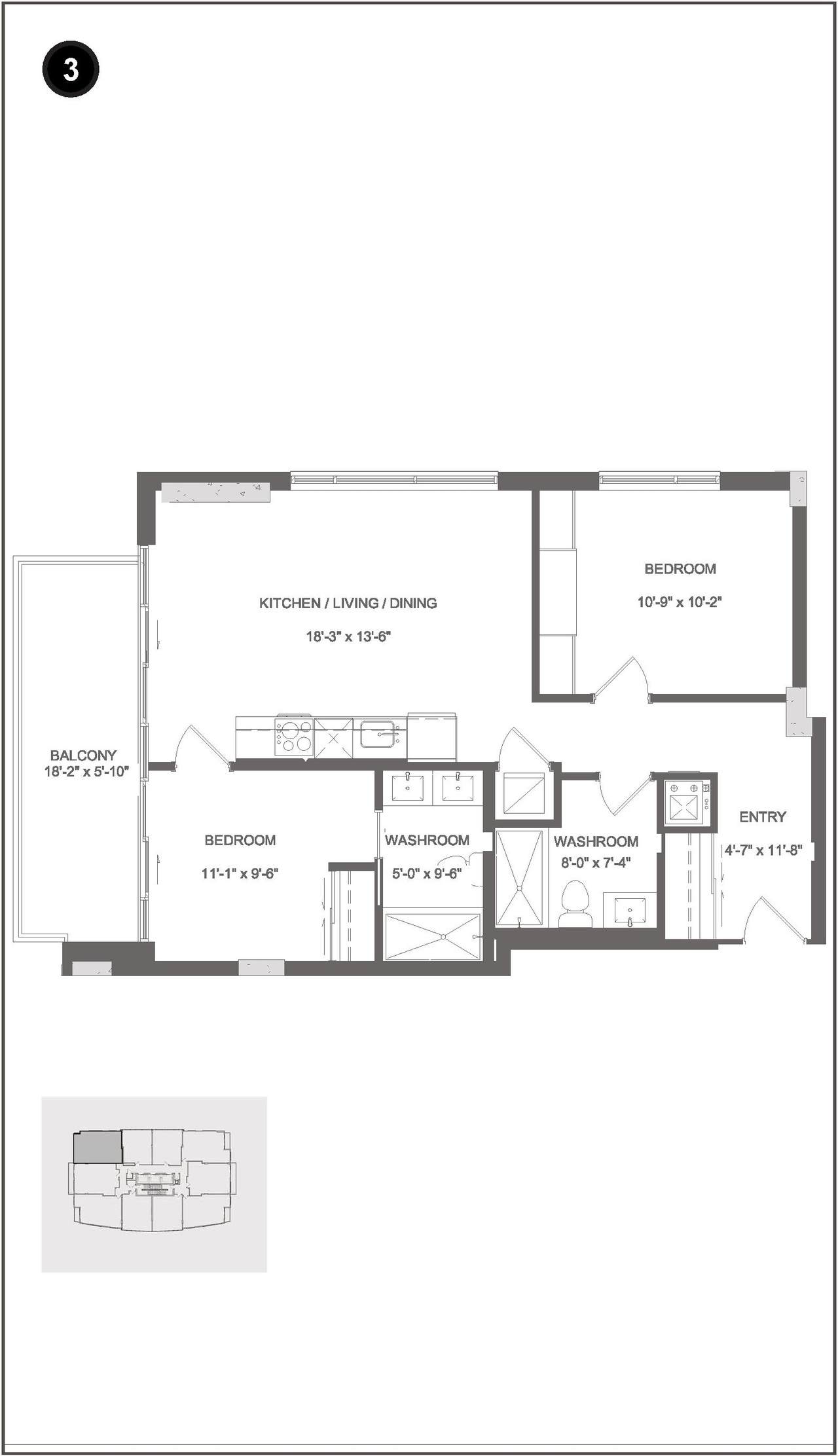 Floor plan for project from page 55 of the file '2025-10-07 - Design Brief - D07-12-25-0073'