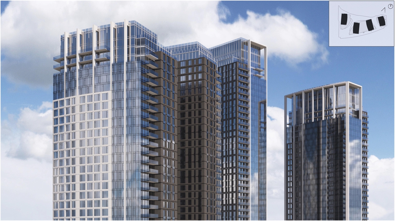 Rendering of building from page 70 of the file '2025-10-07 - Design Brief - D07-12-25-0073'