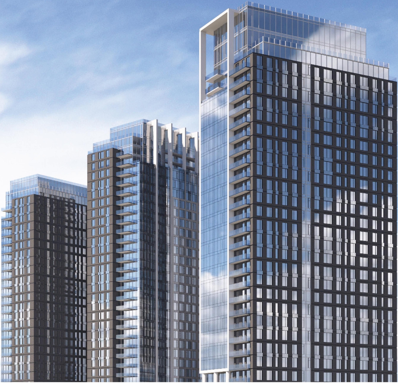 Rendering of building from page 71 of the file '2025-10-07 - Design Brief - D07-12-25-0073'