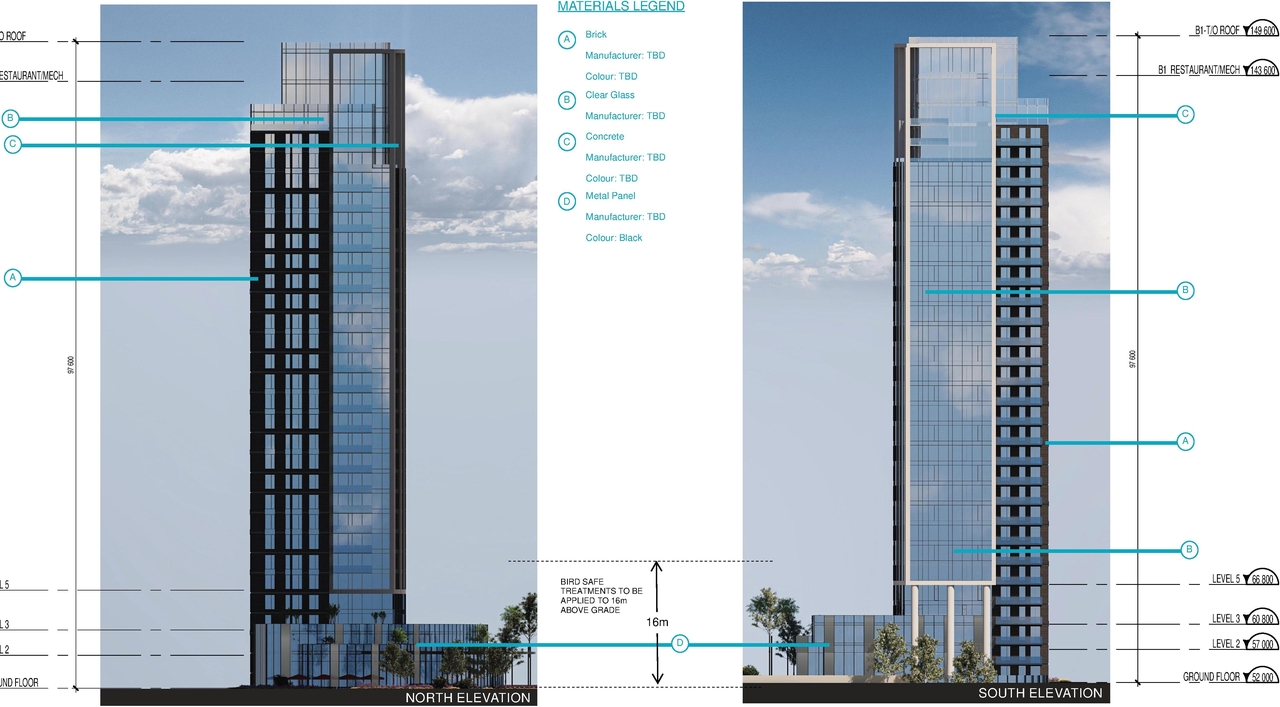 Rendering of building from page 75 of the file '2025-10-07 - Design Brief - D07-12-25-0073'