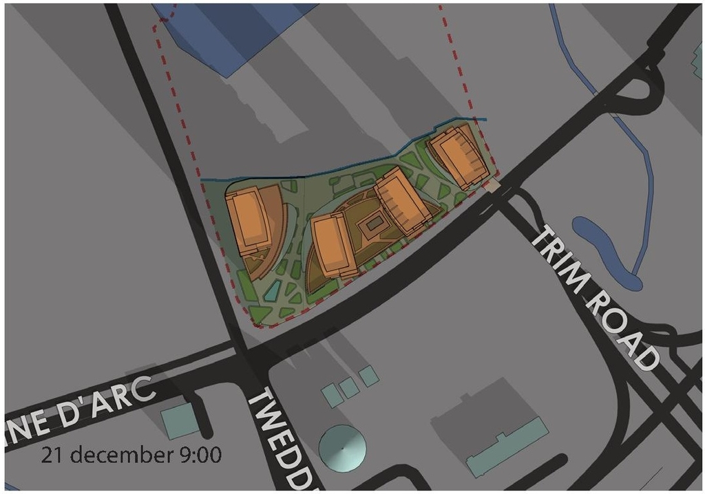 Construction site plan for project from page 87 of the file '2025-10-07 - Design Brief - D07-12-25-0073'