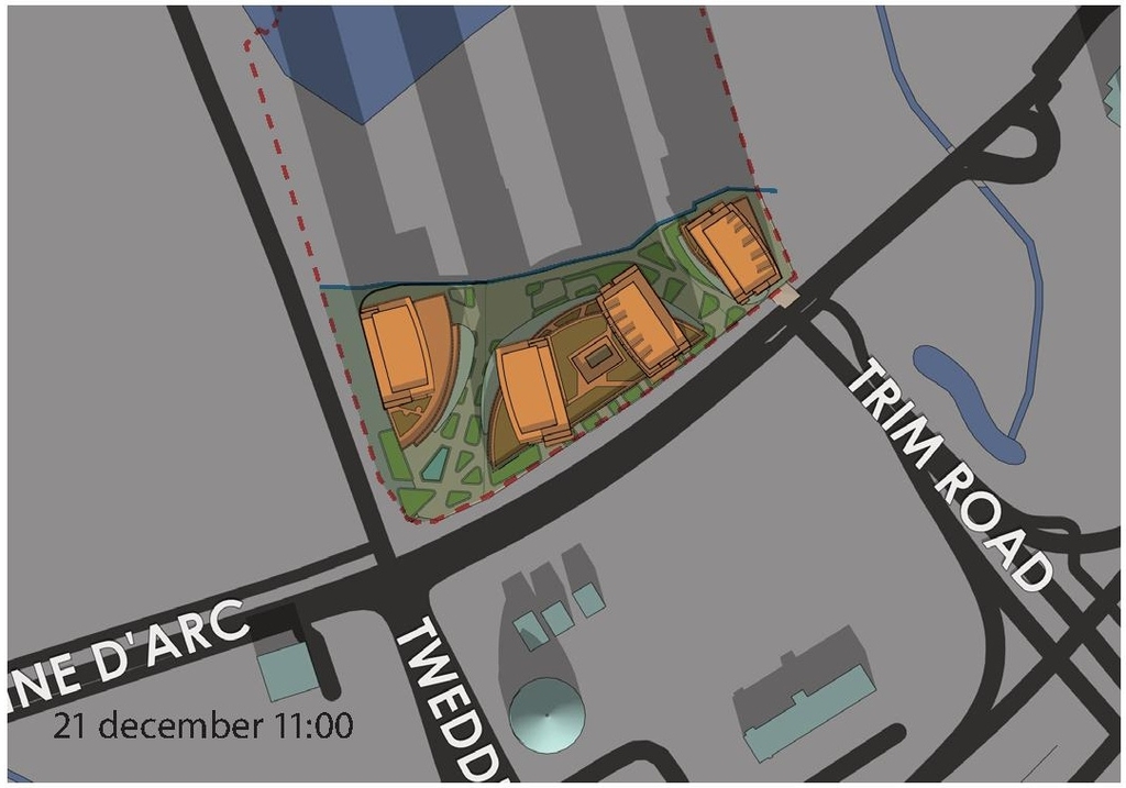 Construction site plan for project from page 87 of the file '2025-10-07 - Design Brief - D07-12-25-0073'
