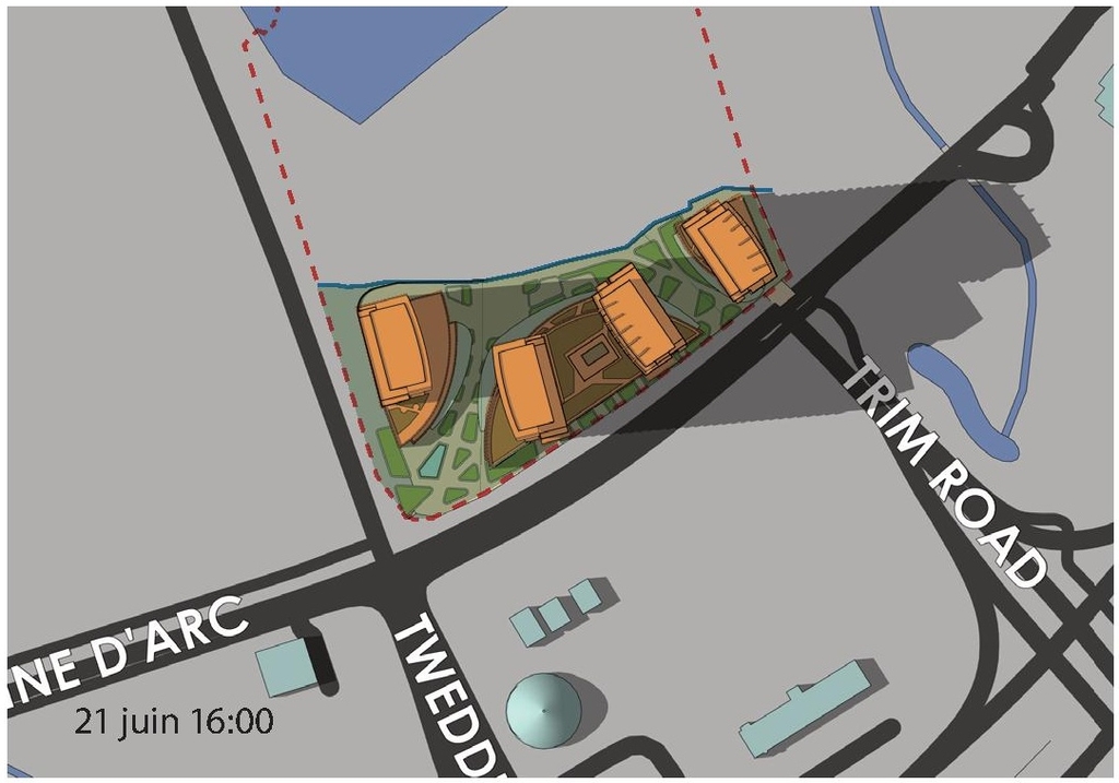 Construction site plan for project from page 87 of the file '2025-10-07 - Design Brief - D07-12-25-0073'