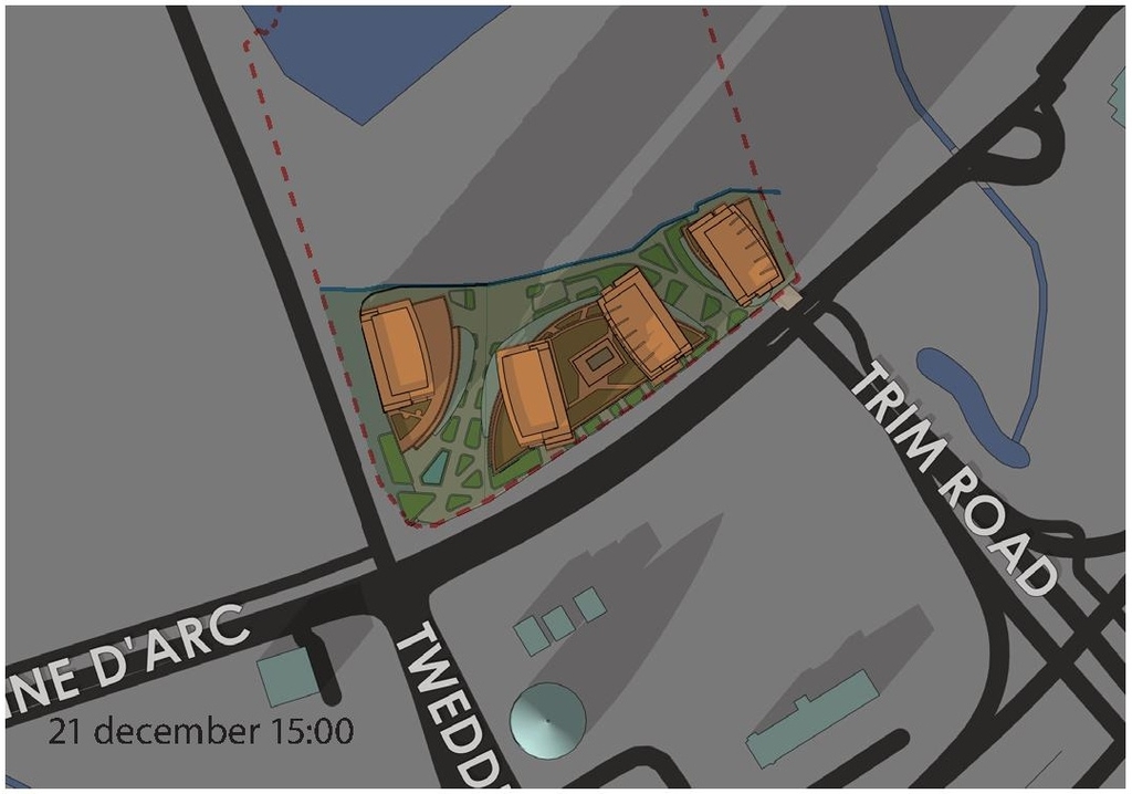 Construction site plan for project from page 87 of the file '2025-10-07 - Design Brief - D07-12-25-0073'