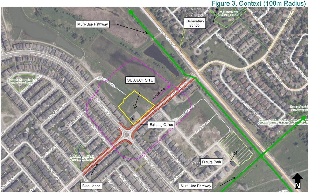 Construction site plan for project from page 7 of the file '2025-06-17 - Urban Design Brief - D07-12-25-0084'