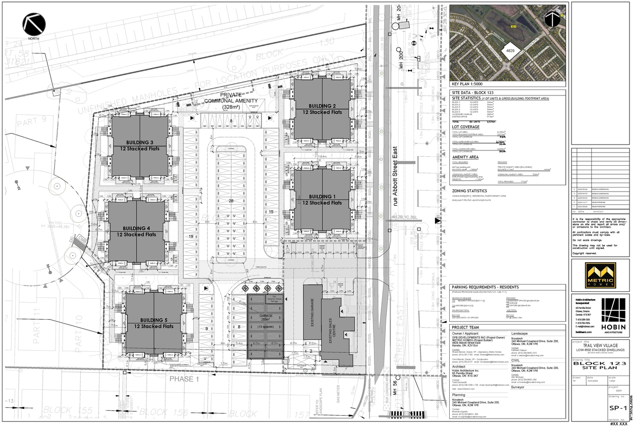 Construction site plan for project from page 18 of the file '2025-06-17 - Urban Design Brief - D07-12-25-0084'