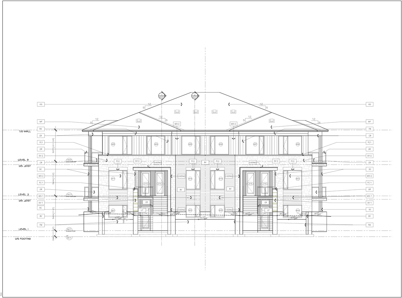 Rendering of building from page 24 of the file '2025-06-17 - Urban Design Brief - D07-12-25-0084'