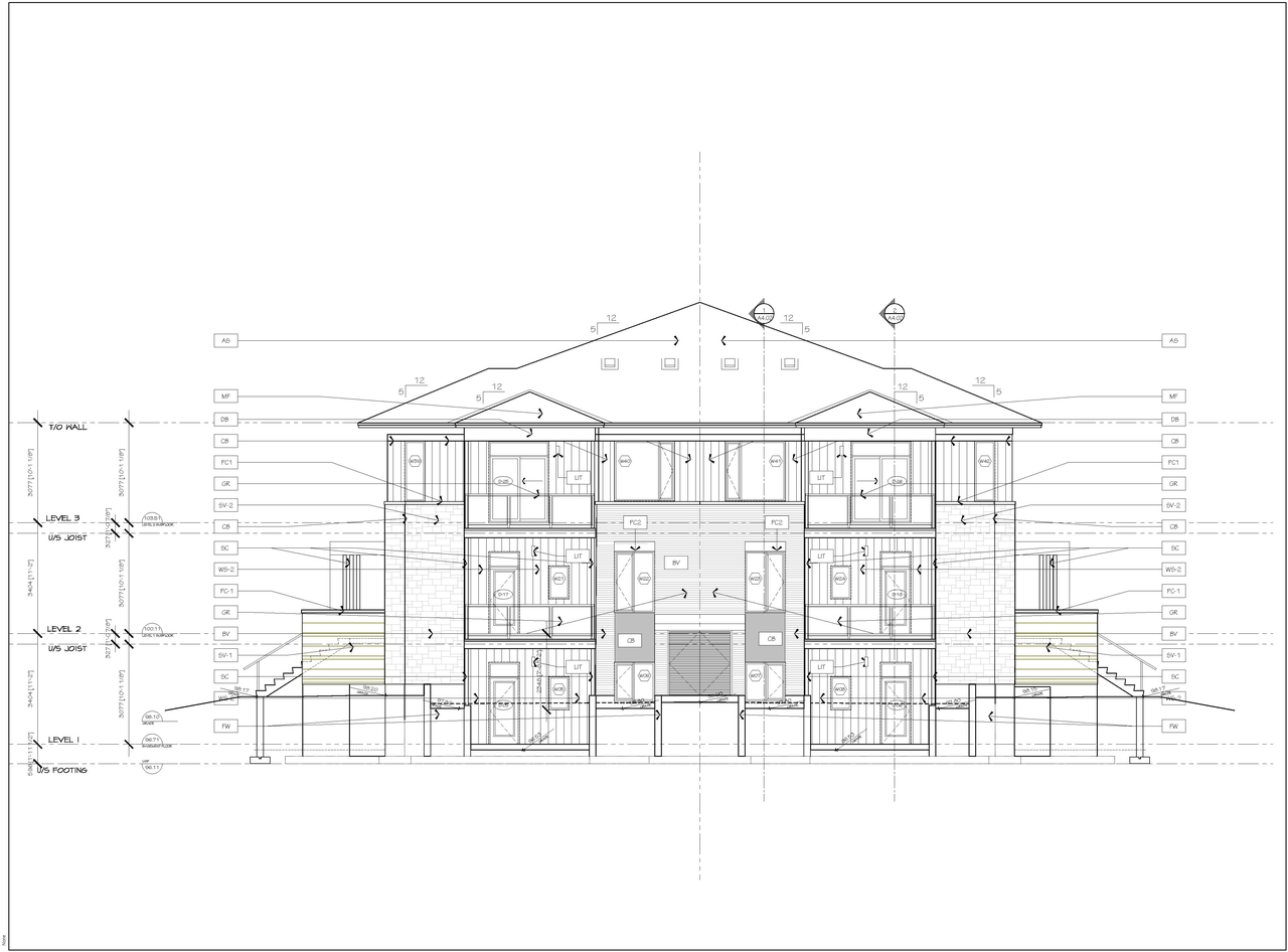 Rendering of building from page 25 of the file '2025-06-17 - Urban Design Brief - D07-12-25-0084'