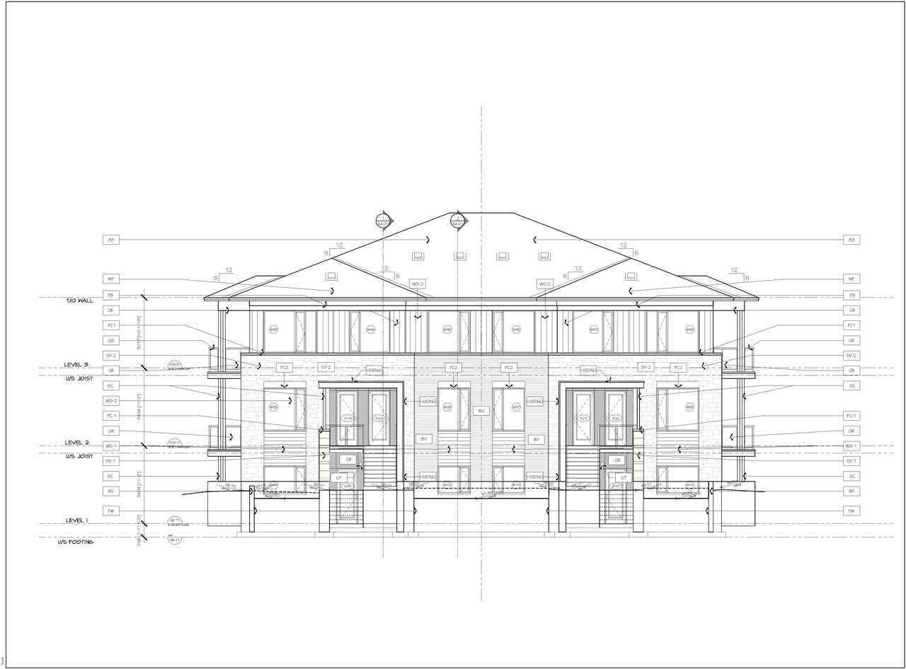 Rendering of building from page 26 of the file '2025-06-17 - Urban Design Brief - D07-12-25-0084'