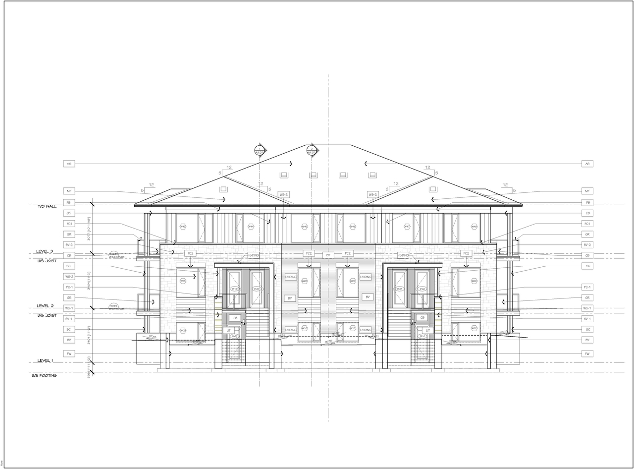Rendering of building from page 30 of the file '2025-06-17 - Urban Design Brief - D07-12-25-0084'