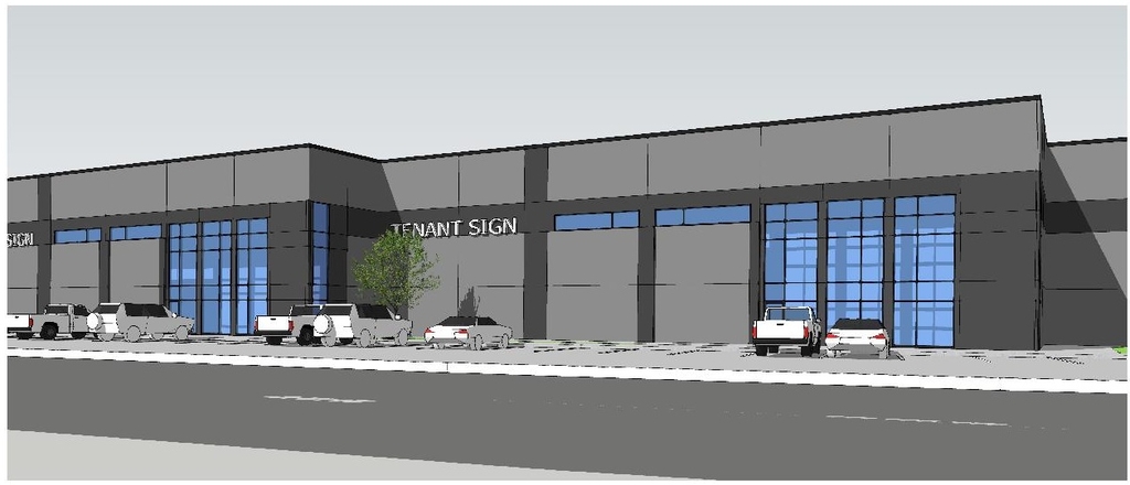 Rendering of building from page 21 of the file '2025-06-19 - Urban Design Brief - D07-12-25-0085'