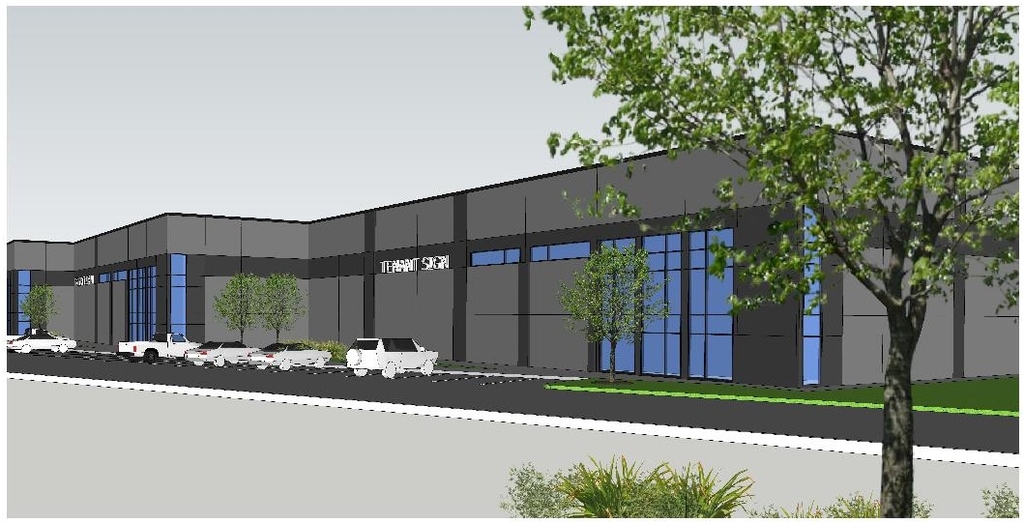 Rendering of building from page 21 of the file '2025-06-19 - Urban Design Brief - D07-12-25-0085'