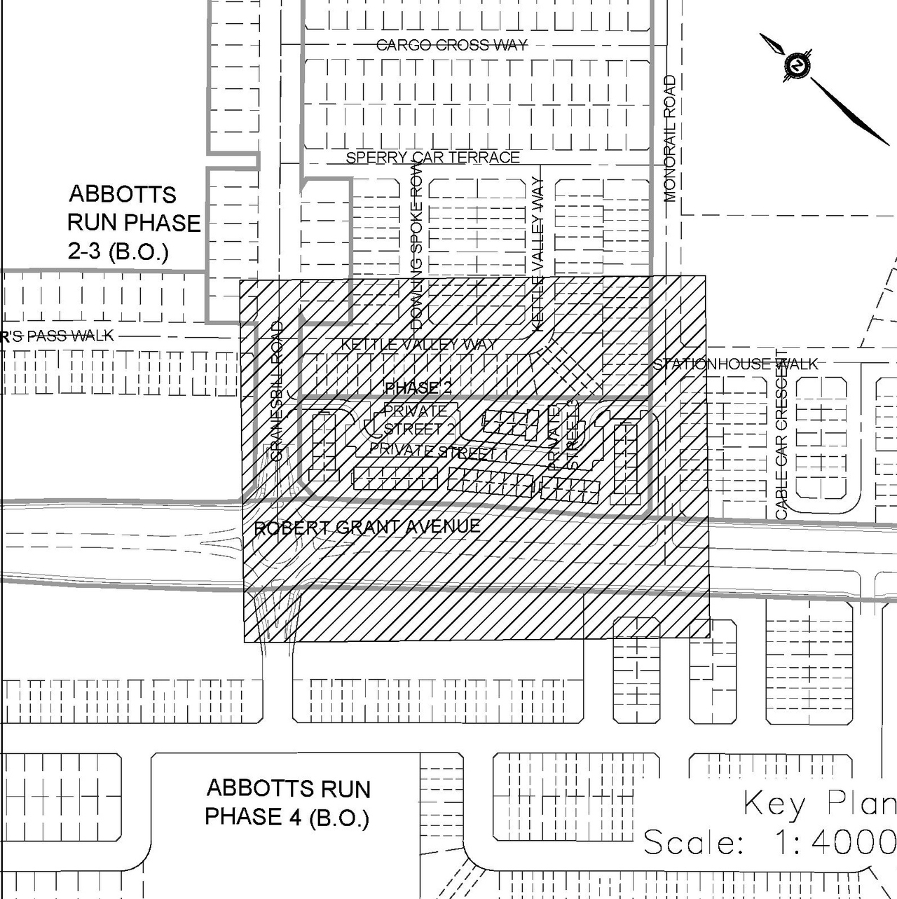 Construction site plan for project from page 81 of the file '2025-10-29 - Block 13 - Design Brief - D07-12-25-0089'