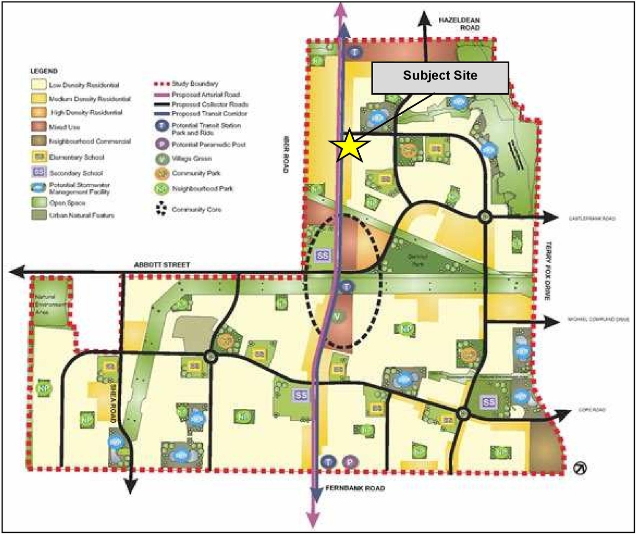 Construction site plan for project from page 11 of the file '2025-06-30 - Urban Design Brief - D07-12-25-0089'