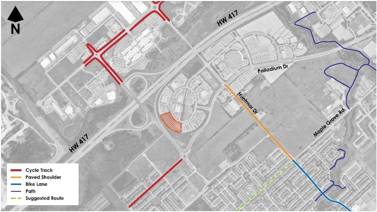Construction site plan for project from page 11 of the file '2025-07-02 - Urban Design Brief - D07-12-25-0090'