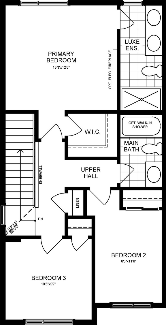 Floor plan for project from page 10 of the file '2025-07-03 - Floor Plans (end unit) - D07-12-25-0091'