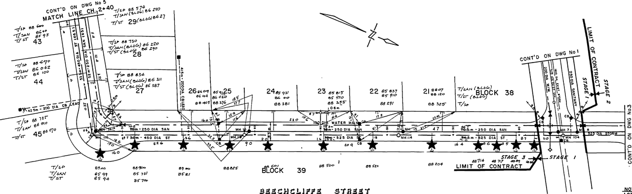 Construction site plan for project from page 20 of the file '2025-07-03 - Design Brief - D07-12-25-0091'