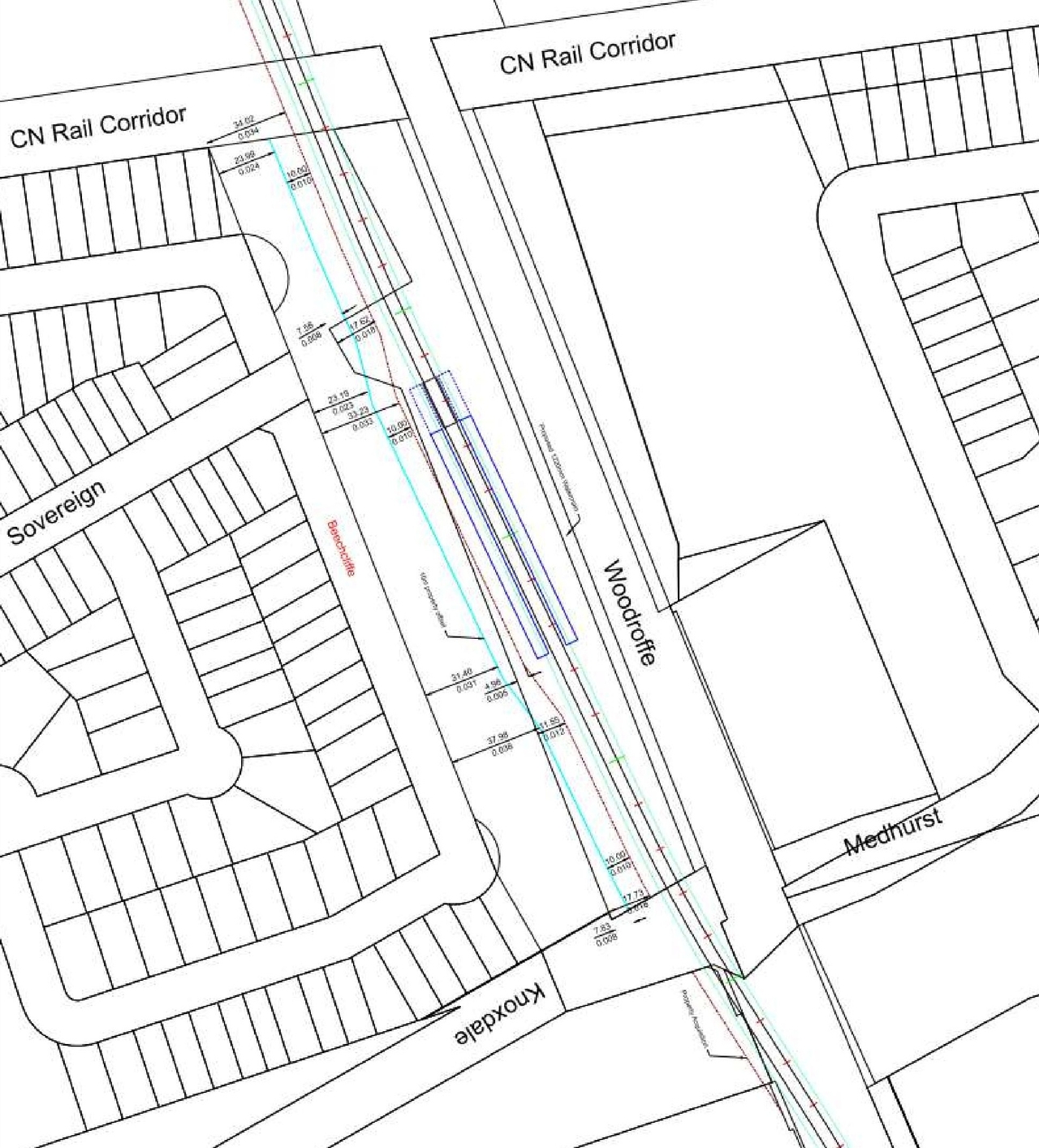 Construction site plan for project from page 27 of the file '2025-07-03 - Design Brief - D07-12-25-0091'
