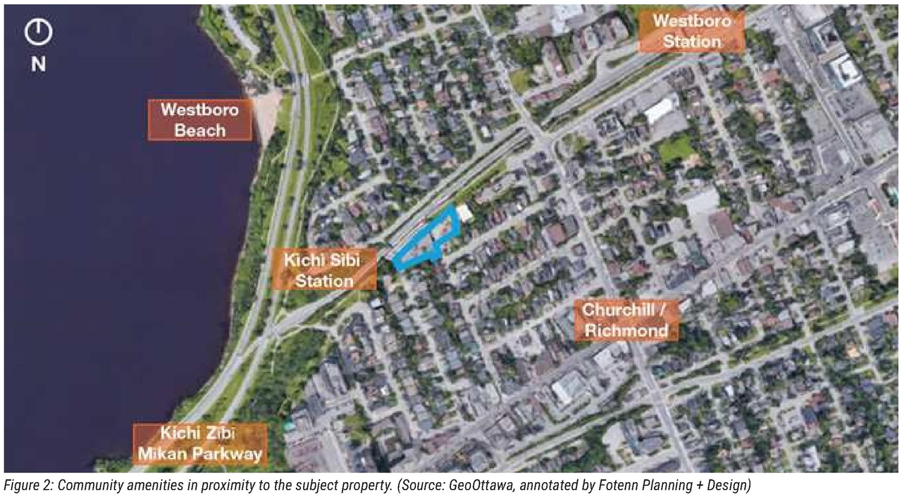 Construction site plan for project from page 5 of the file '2025-09-24 - Urban Design Brief - D07-12-25-0097'