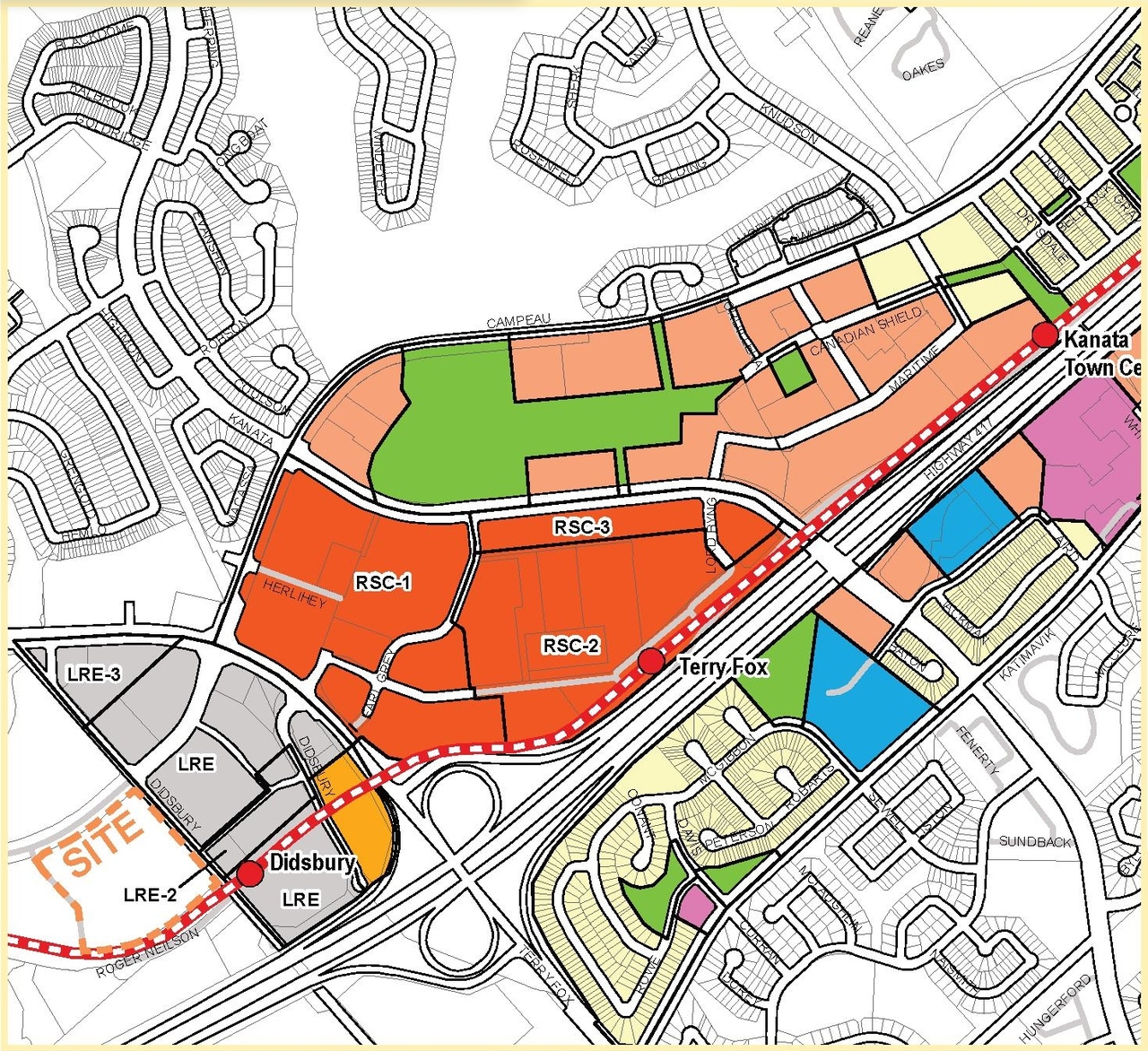 Construction site plan for project from page 16 of the file '2025-07-25 - Urban Design Brief - D07-12-25-0103'