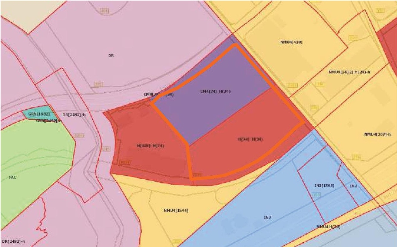 Construction site plan for project from page 18 of the file '2025-07-25 - Urban Design Brief - D07-12-25-0103'
