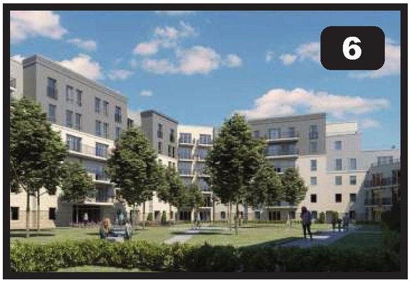 Rendering of building from page 27 of the file '2025-07-25 - Urban Design Brief - D07-12-25-0103'