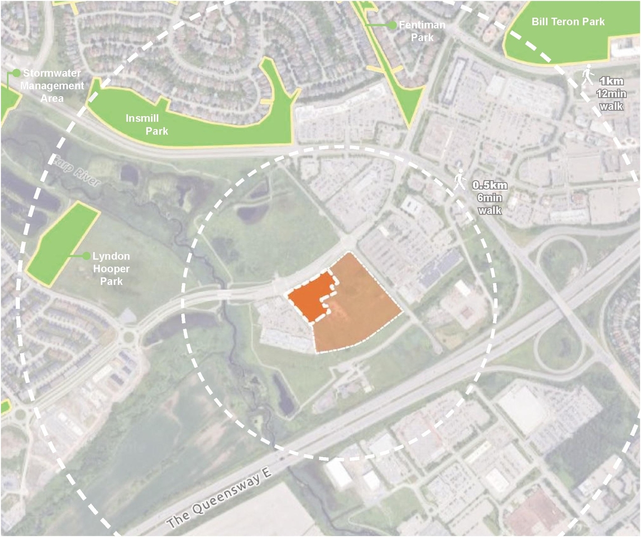 Construction site plan for project from page 29 of the file '2025-07-25 - Urban Design Brief - D07-12-25-0103'
