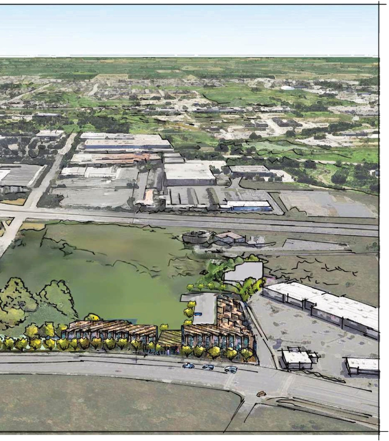 Construction site plan for project from page 37 of the file '2025-07-25 - Urban Design Brief - D07-12-25-0103'