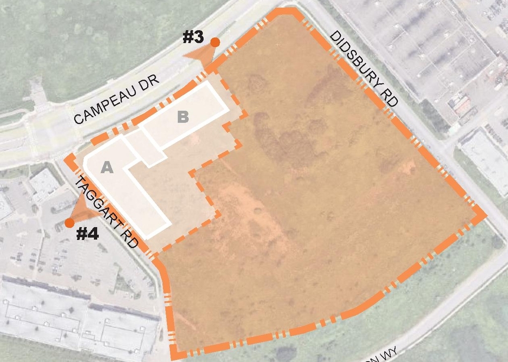 Construction site plan for project from page 44 of the file '2025-07-25 - Urban Design Brief - D07-12-25-0103'