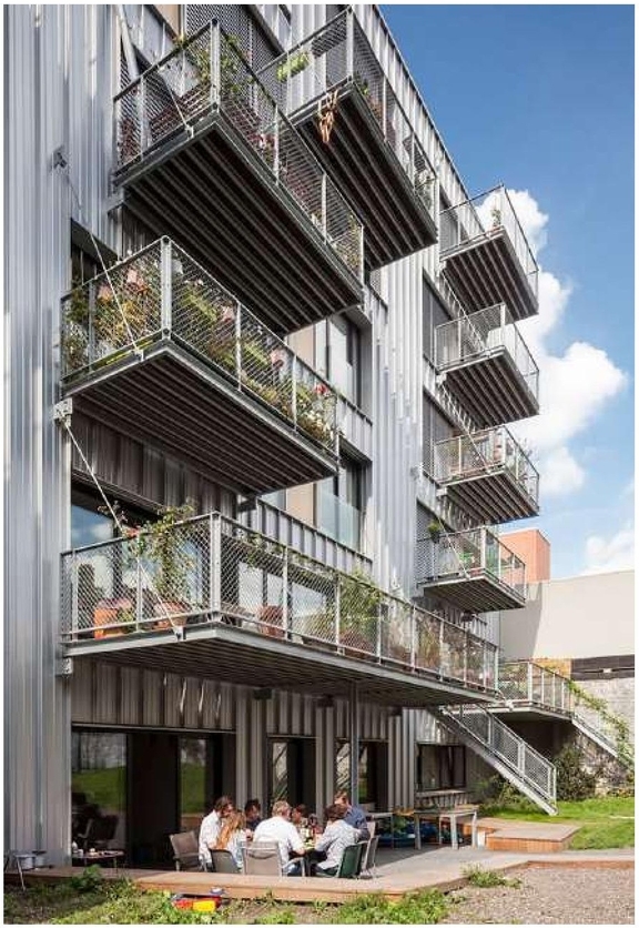 Rendering of building from page 55 of the file '2025-07-25 - Urban Design Brief - D07-12-25-0103'