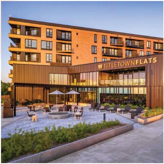 Rendering of building from page 62 of the file '2025-07-25 - Urban Design Brief - D07-12-25-0103'