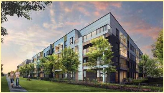 Rendering of building from page 62 of the file '2025-07-25 - Urban Design Brief - D07-12-25-0103'