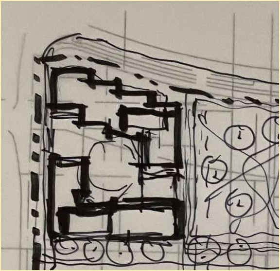 Construction site plan for project from page 64 of the file '2025-07-25 - Urban Design Brief - D07-12-25-0103'