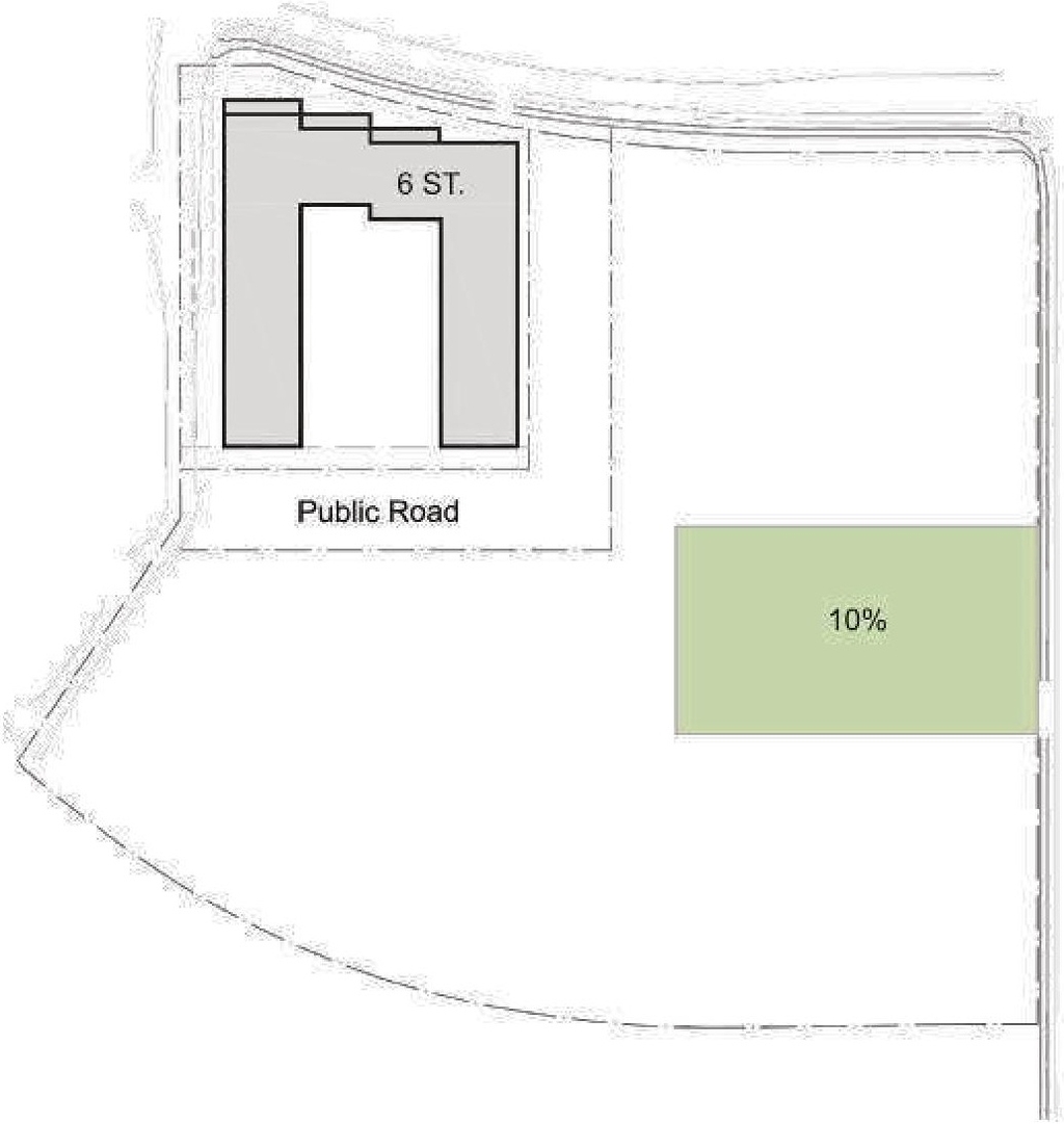 Construction site plan for project from page 65 of the file '2025-07-25 - Urban Design Brief - D07-12-25-0103'