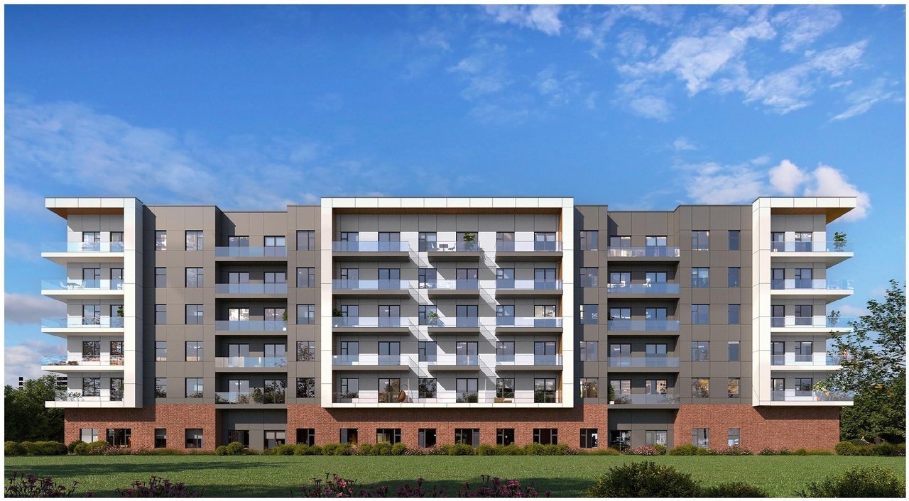 Rendering of building from page 16 of the file '2025-07-30 - Urban Design Review Panel - D07-12-25-0106'