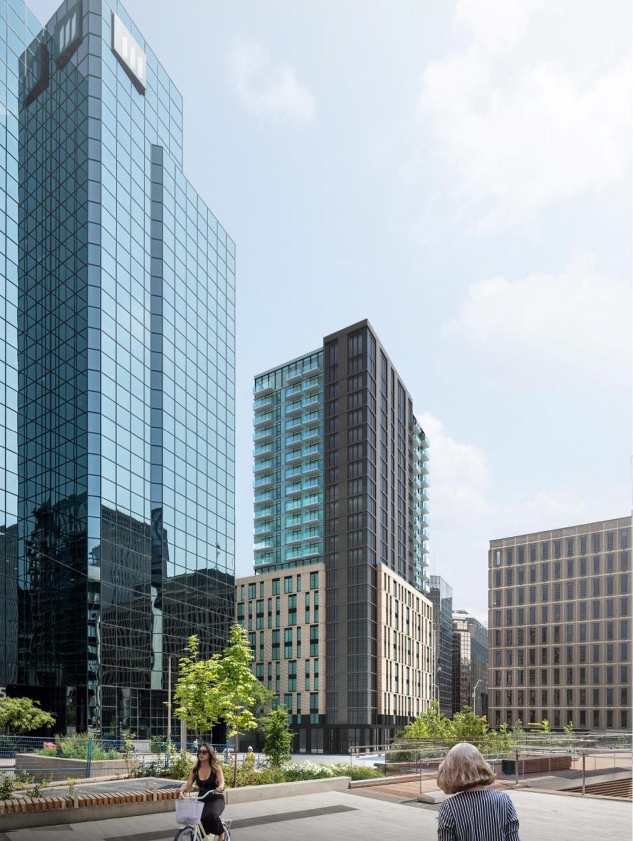 Rendering of building from page 29 of the file '2025-08-06 - Urban Design Review Panel Report - D07-12-25-0112'