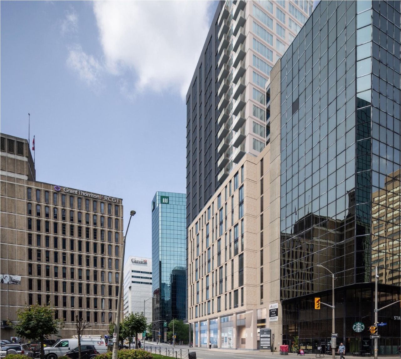 Rendering of building from page 12 of the file '2025-08-06 - Design Brief - D07-12-25-0112'