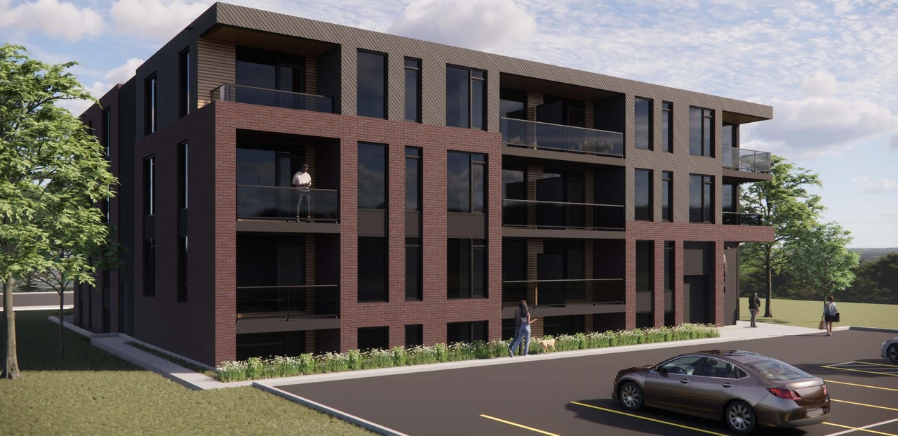 Rendering of building from page 3 of the file '2025-08-19 - Renderings - D07-12-25-0118'