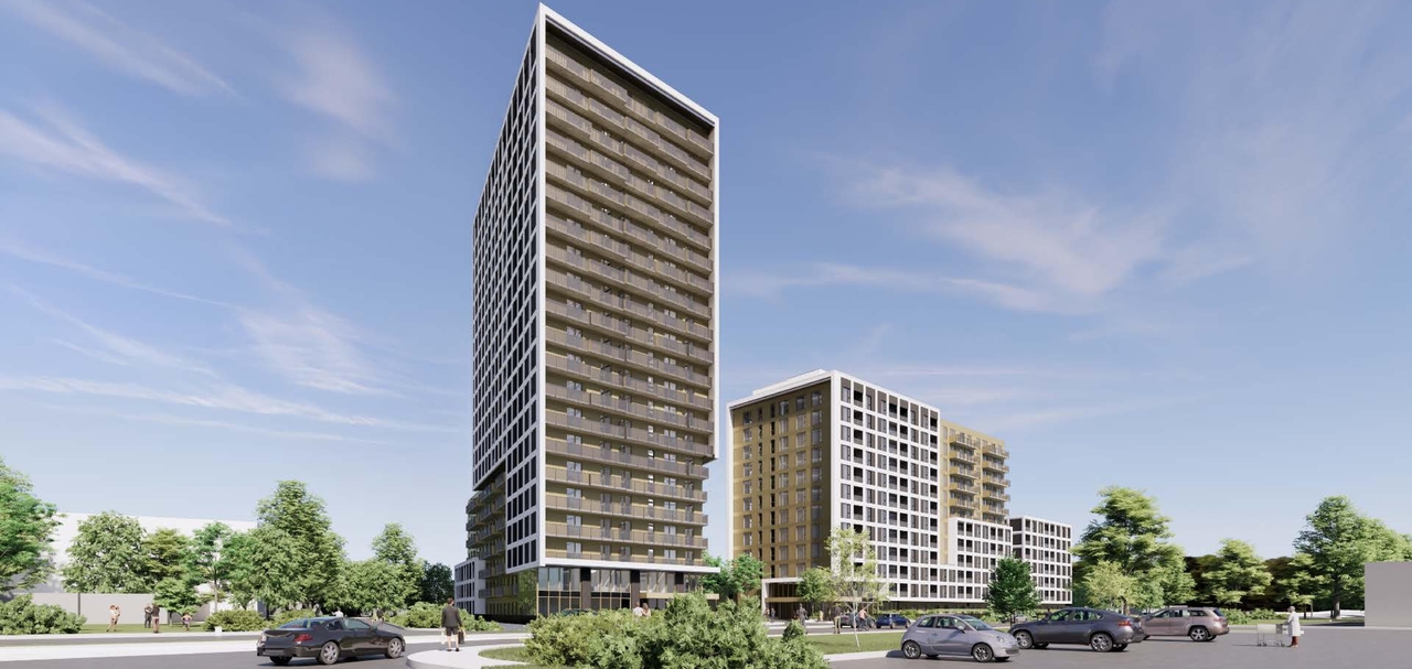 Rendering of building from page 1 of the file '2025-11-07 - RENDERS - D07-12-25-0121'