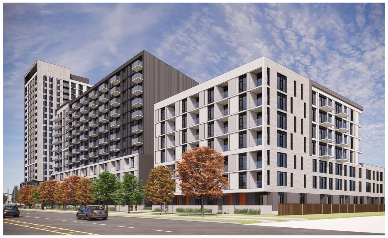 Rendering of building from page 35 of the file '2025-09-02 - Urban Design Review Panel Report - D07-12-25-0121'