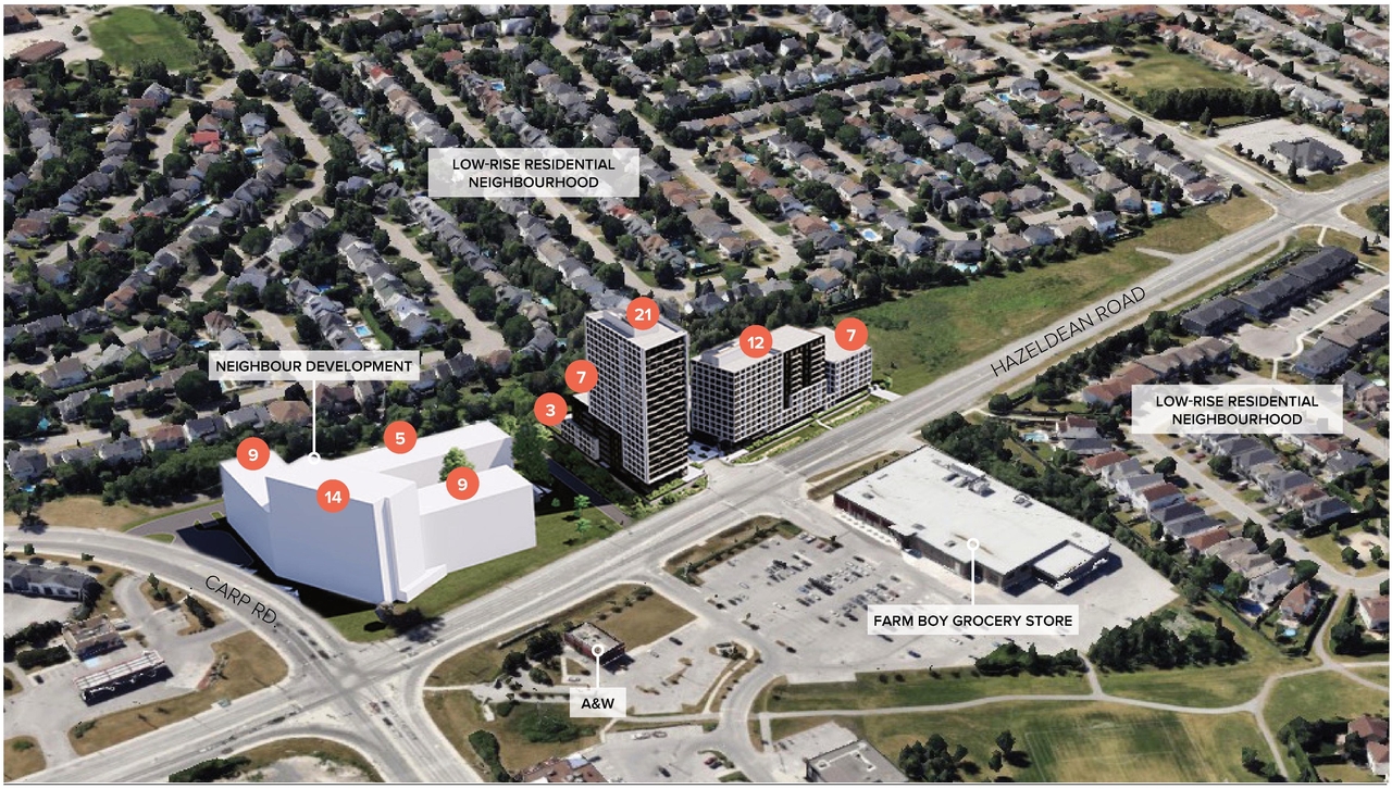 Construction site plan for project from page 40 of the file '2025-09-02 - Urban Design Review Panel Report - D07-12-25-0121'