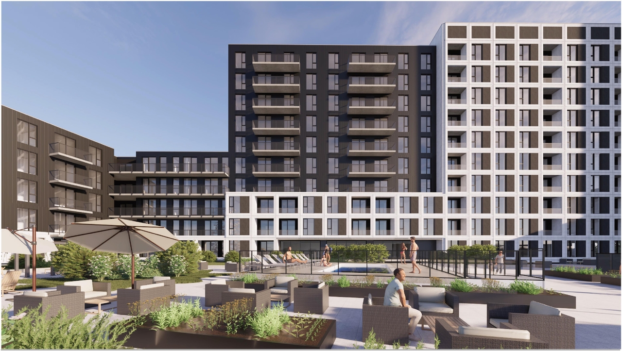 Rendering of building from page 49 of the file '2025-09-02 - Urban Design Review Panel Report - D07-12-25-0121'