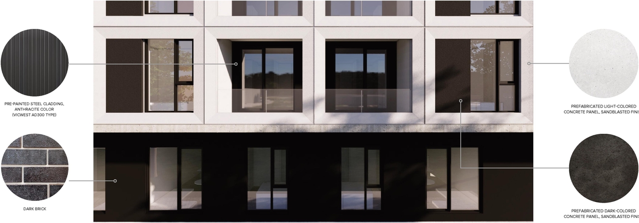 Rendering of building from page 52 of the file '2025-09-02 - Urban Design Review Panel Report - D07-12-25-0121'