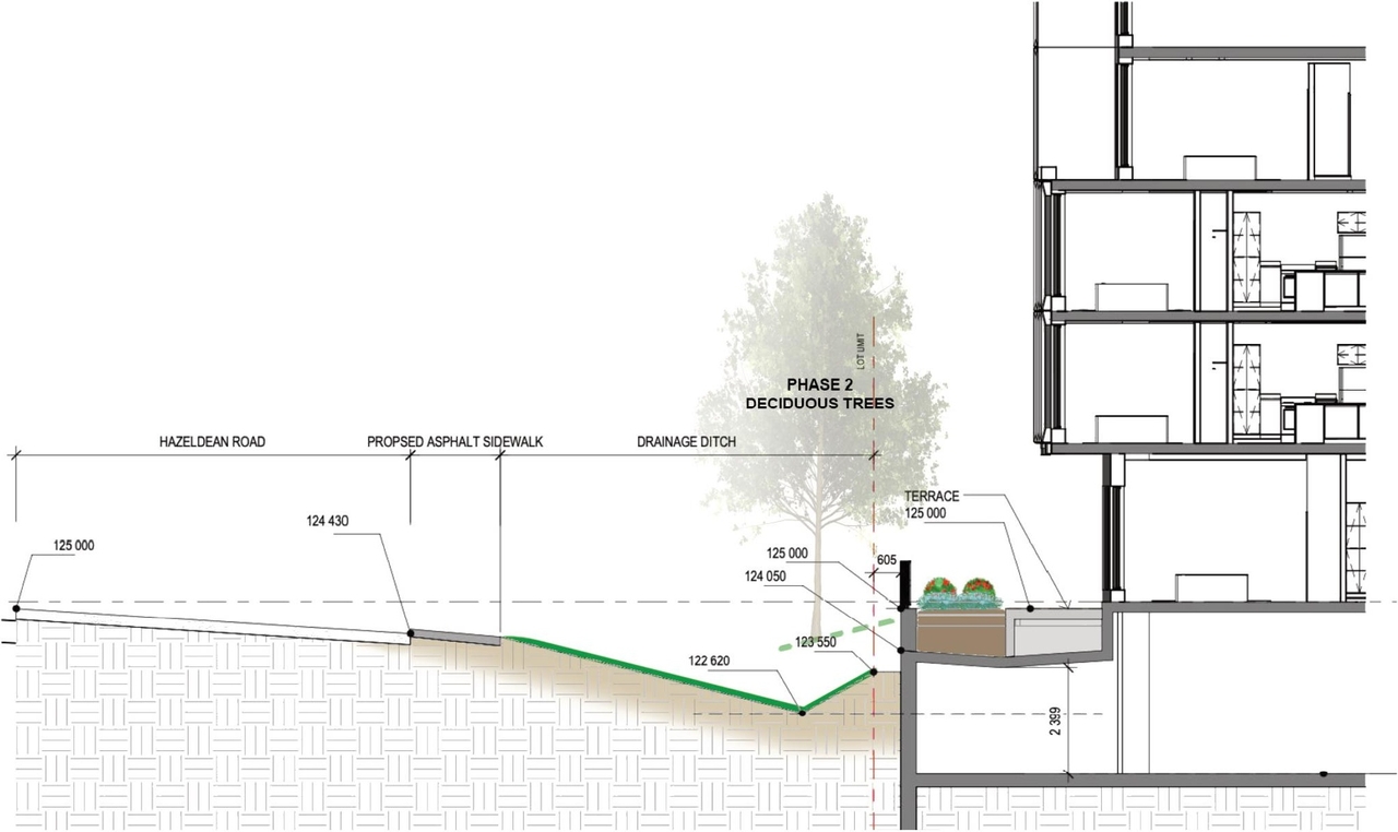 Construction site plan for project from page 80 of the file '2025-09-02 - Urban Design Review Panel Report - D07-12-25-0121'