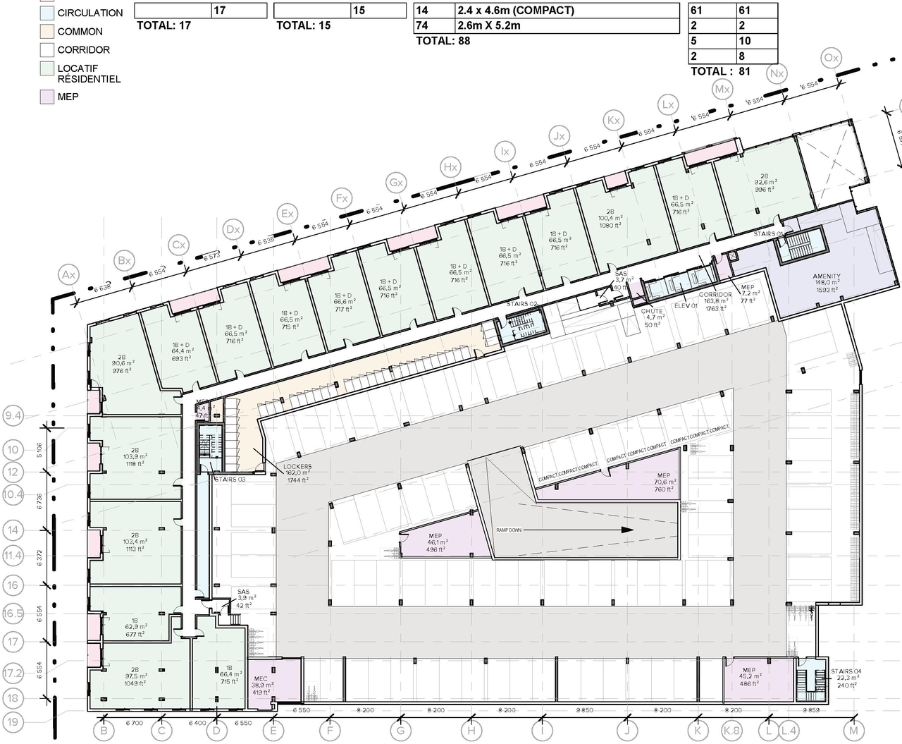 Floor plan for project from page 60 of the file '2025-09-02 - Design Brief - D07-12-25-0121'