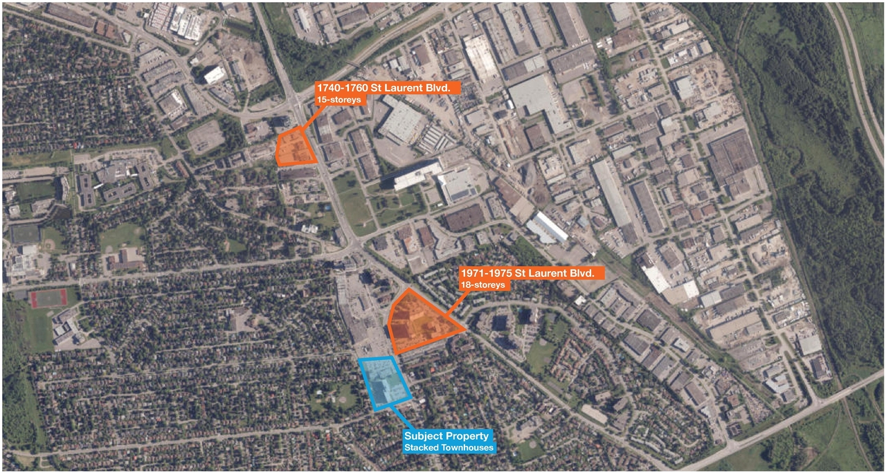 Construction site plan for project from page 13 of the file '2025-09-11 - Urban Design Brief - D07-12-25-0125'