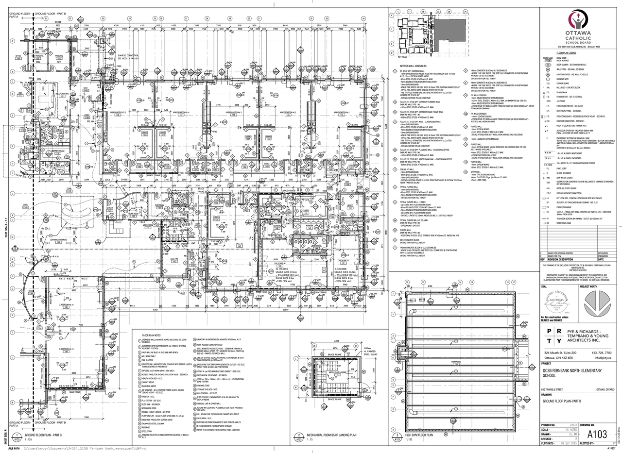 Floor plan for project from page 2 of the file '2025-09-26 - Floor Plans - D07-12-25-0131'