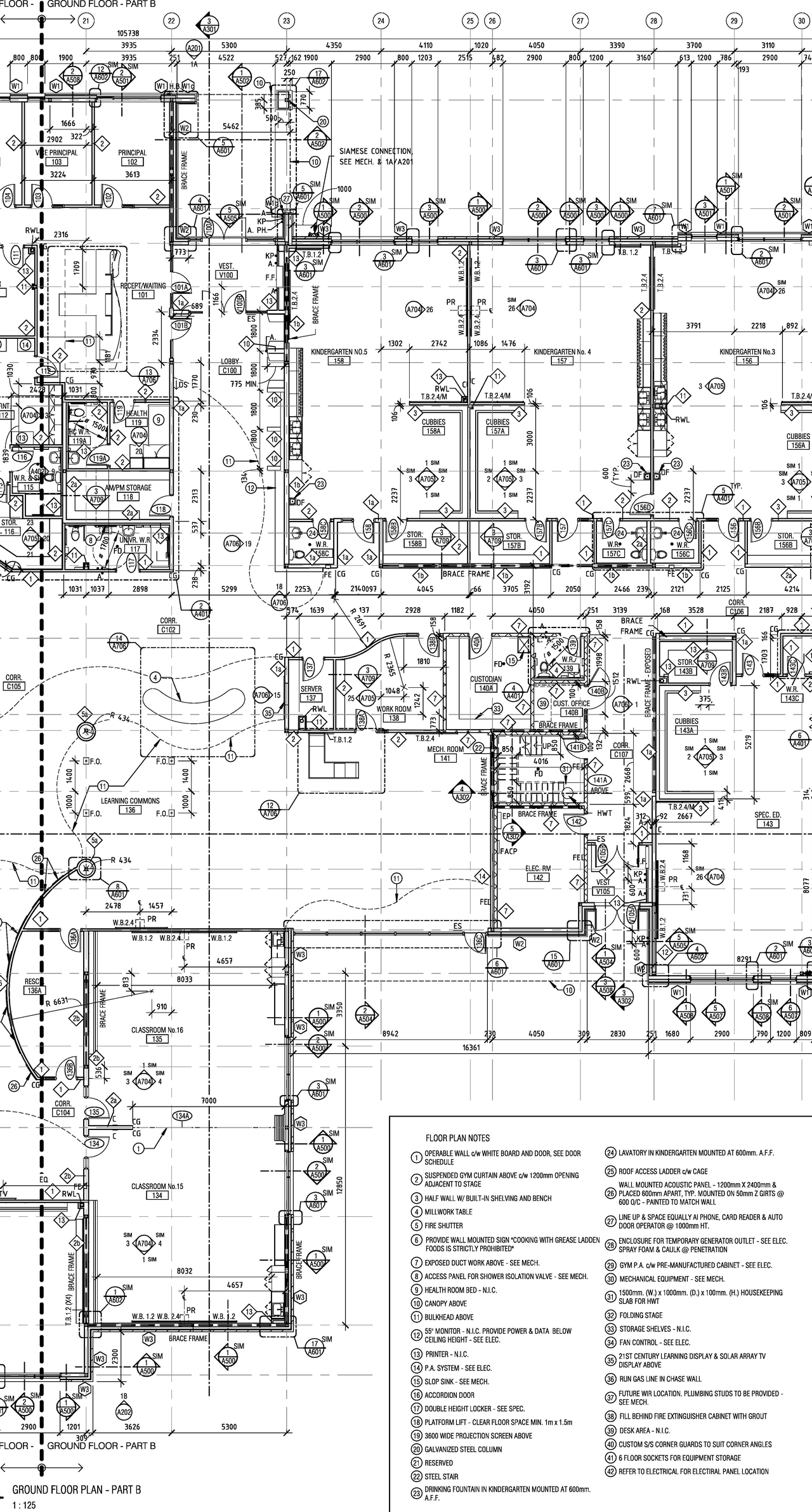 Construction site plan for project from page 2 of the file '2025-09-26 - Floor Plans - D07-12-25-0131'